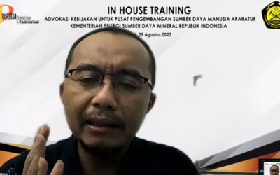 In House Training Pelatihan Advokasi Kebijakan Batch III, Justitia Training Center Kembali Gandeng PPSDM Kementerian ESDM!