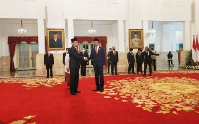 Presiden Jokowi Resmi Lantik Johanis Tanak Jadi Wakil Ketua KPK